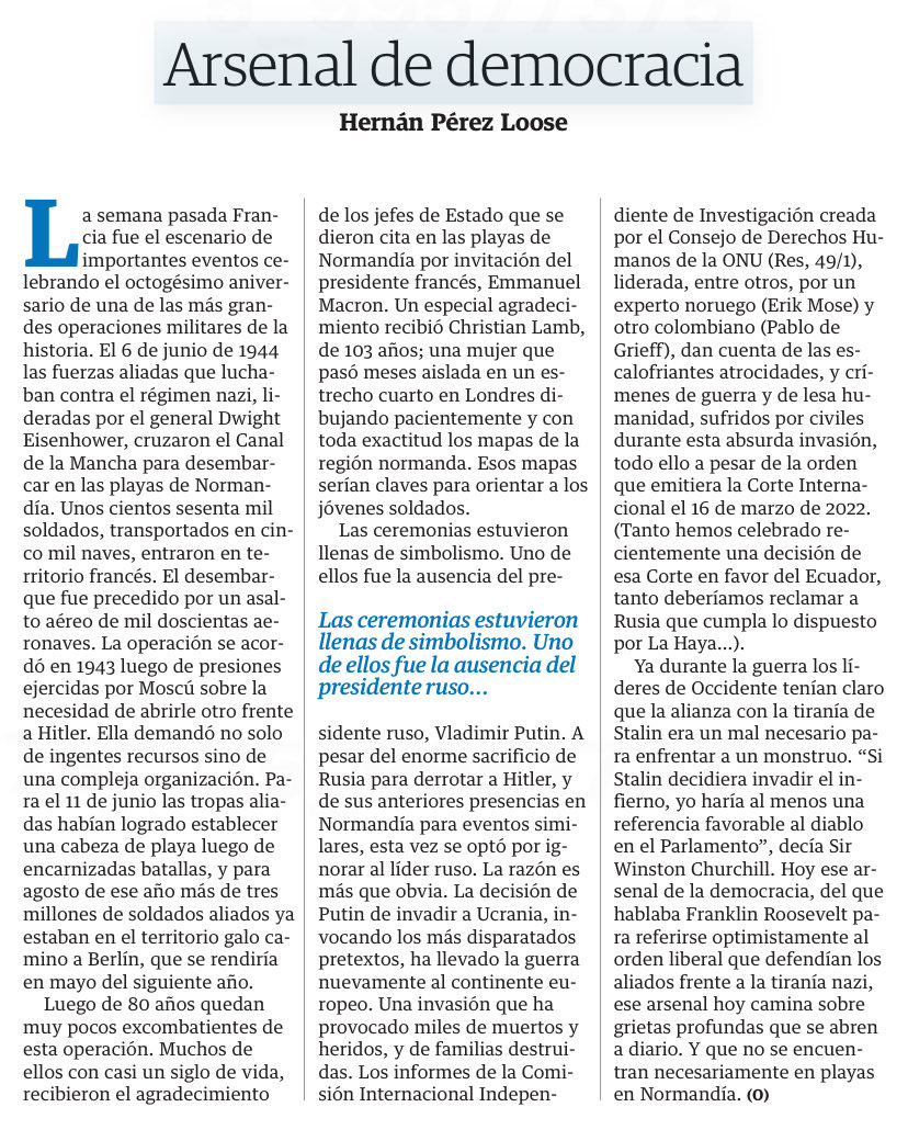 hperezloose's tweet photo. Comparto mi columna de en ⁦@eluniversocom⁩   11/06/2024. https://t.co/WlUu8JBl1v