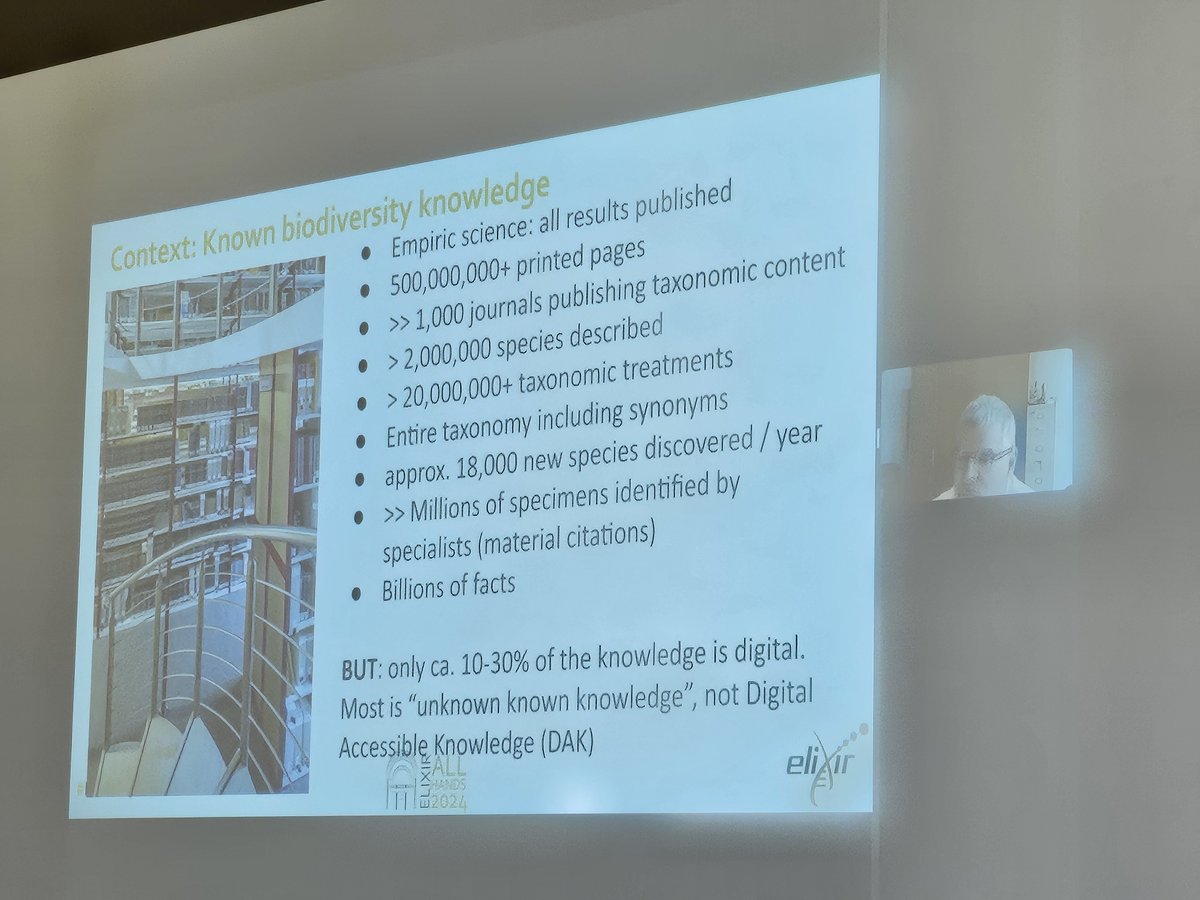 patrickruch's tweet photo. @myrmoteras presenting @plazi's text processing pipeline and @AnaisMottaz presenting how the long tail of supplementary data files, indexed into #Variomes can support @biocurator tasks when annotating oligogenic diseases ! @charlottenacht  #olida @sibliterature #IOB #JATS #BioC https://t.co/J0pPwoXc7n
