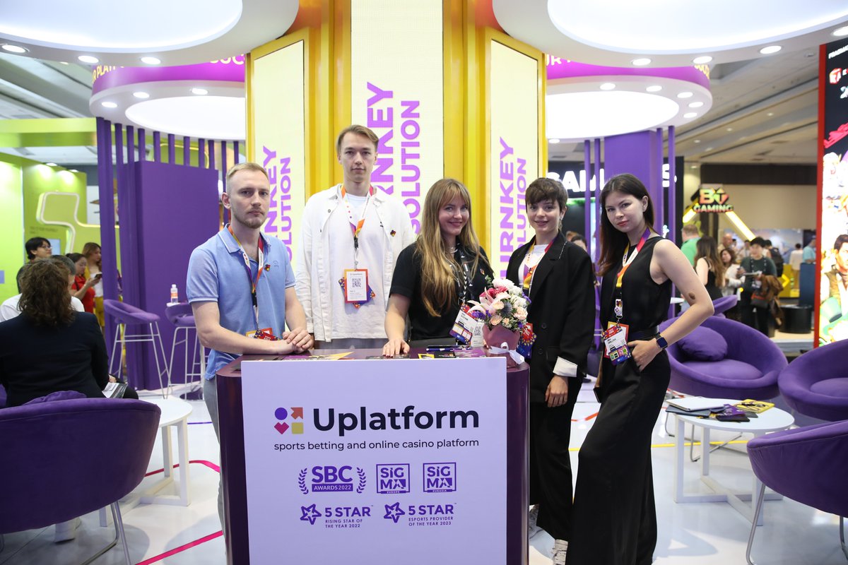 UplatformSports's tweet photo. Had a fantastic two days at SiGMA Asia, networking and contributing to the iGaming industry 🎉

Our booth gave a glimpse into our comprehensive offerings, and we're proud to have won awards for Best Gold Stand Design and Best Stand Experience TOP-2 🏆✨ https://t.co/9YiScYoq87