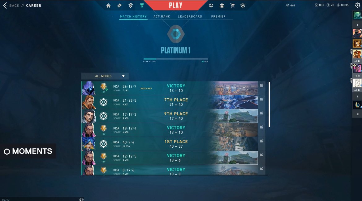 FolfiLive's tweet photo. gold 3 04/03/24
plat 1 16/03/24
diamond 1 19/05/24
ascendant 1 09/06/24

grind continues. #valorant https://t.co/90pTaFBnDb