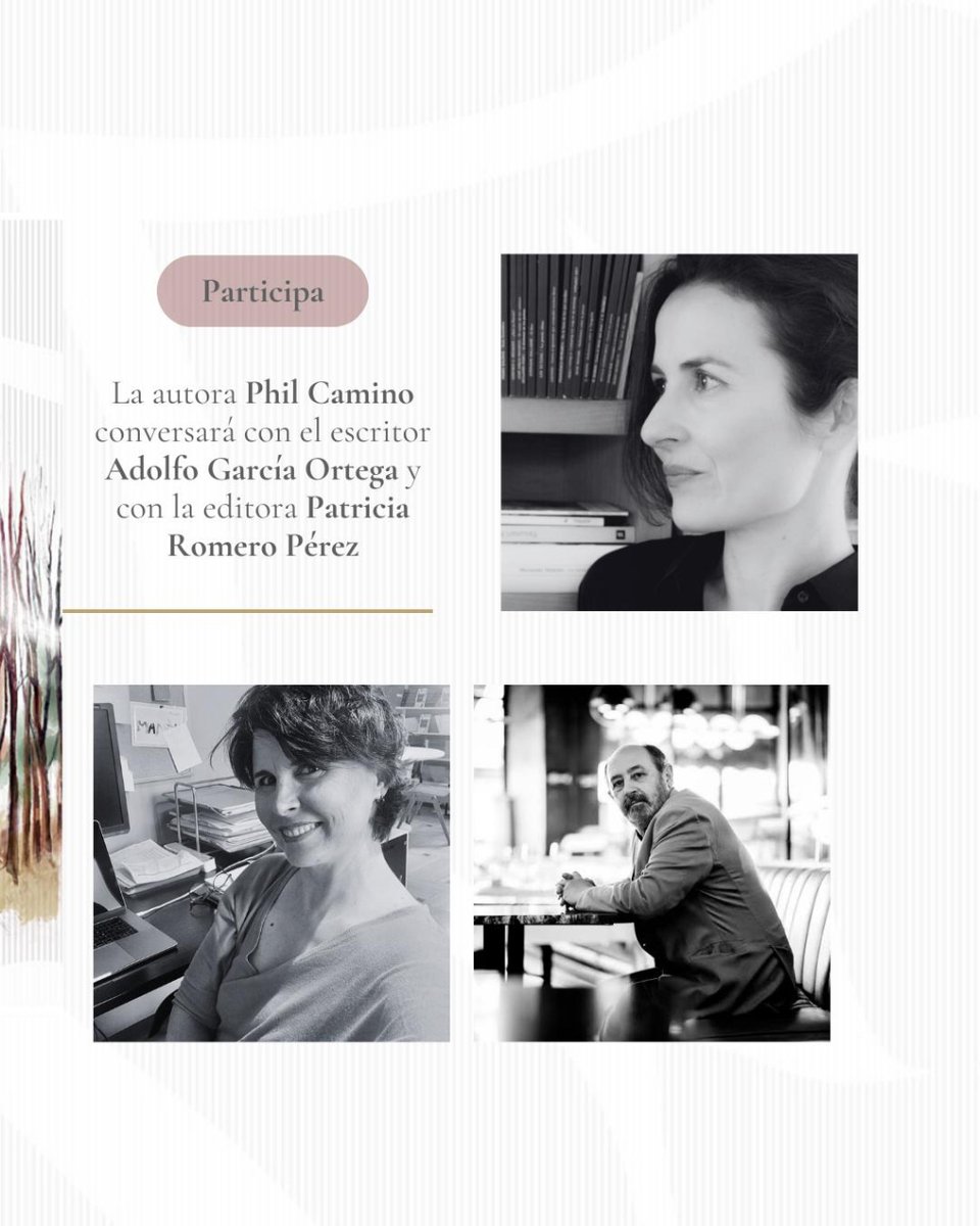 El próximo martes 18, acompañaremos a @philcaminoescritora en la presentación de su libro 'Rehenes'. Un relato clave para entender cómo vivía la sociedad bajo el terrorismo de ETA.