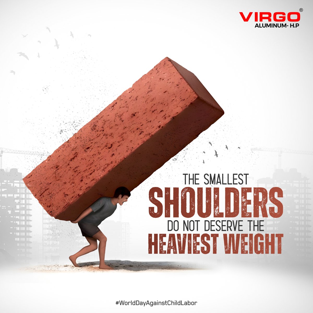 Empower children with education, not exploitation.
.
.
.
#Virgo #VirgoAluminium #VirgoLaminates #StopChildLabour #WorldDayAgainstLabour