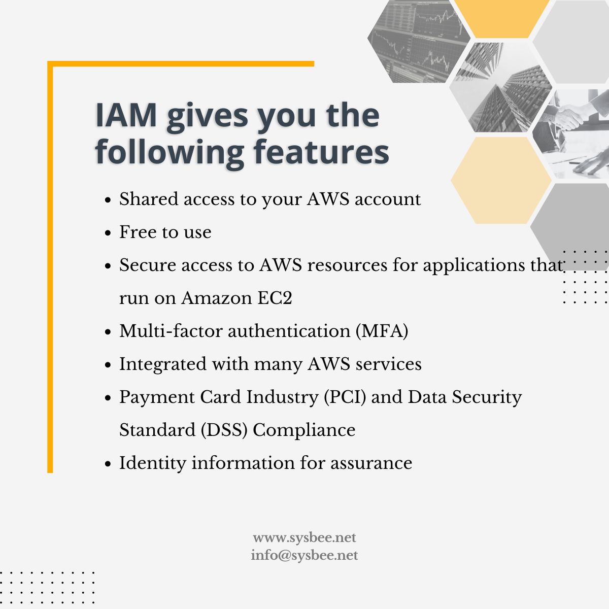 sys_bee's tweet image. #AWS #IAM enables admin to securely control access to their AWS resources. In simple terms, IAM allows you to control who has access to your #AWSresources and what actions they can perform.
Read more -> sysb.ee/awsiam
#cloudsecurity #MFA #IAMIdentityCenter #AWSservices