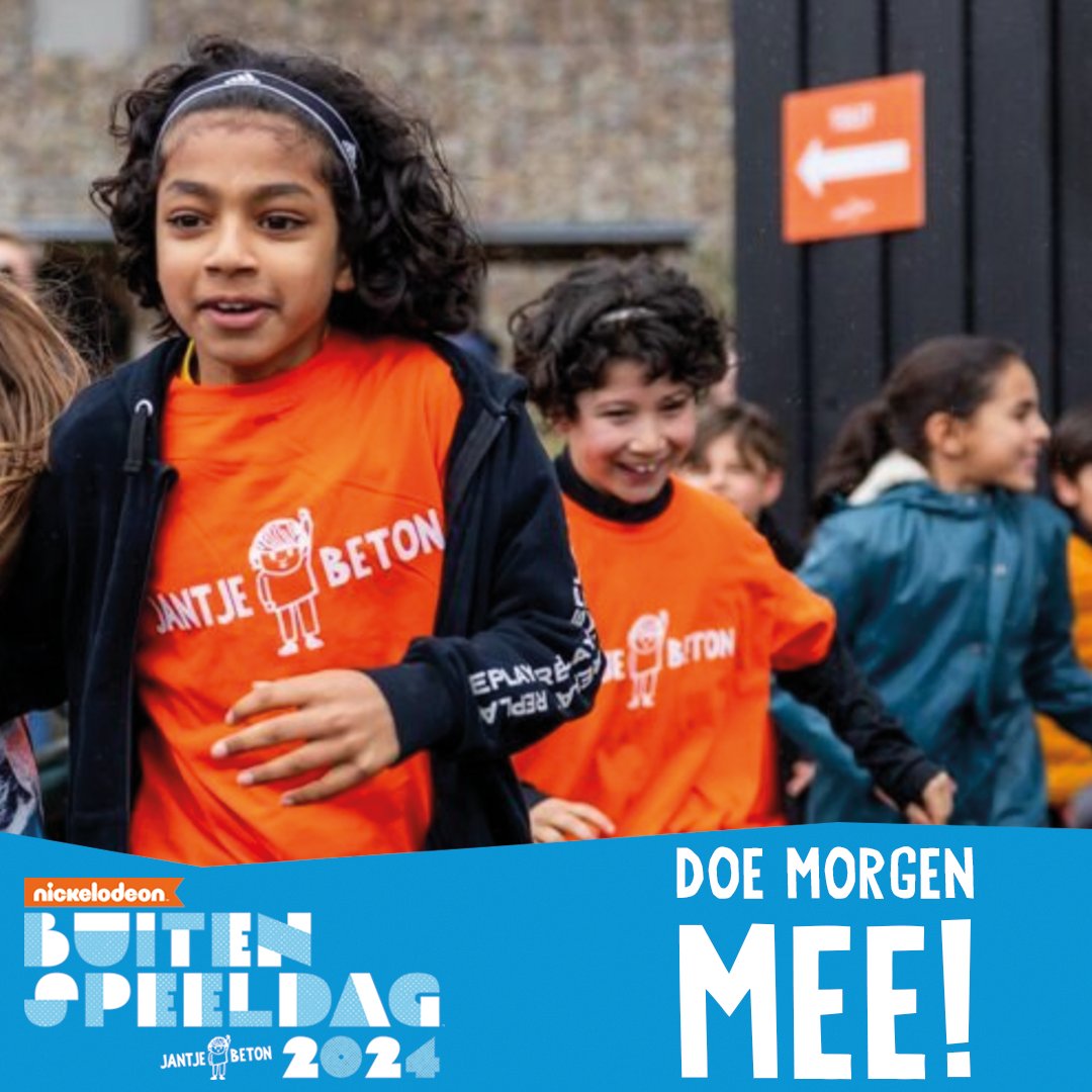 Morgen is de 𝗡𝗔𝗧𝗜𝗢𝗡𝗔𝗟𝗘 𝗕𝗨𝗜𝗧𝗘𝗡𝗦𝗣𝗘𝗘𝗟𝗗𝗔𝗚 𝟮𝟬𝟮𝟰🤩🛴🏓 Kijk op de landkaart wat er georganiseerd wordt in jouw buurt en doe mee!🗺️👉🏽bit.ly/42c6pwo 
Organiseer je zelf iets? Haal jouw gratis frisbees op bij onze partner <a href="/unive/">Univé</a>!🥏🙌🏽 #buitenspeeldag2024