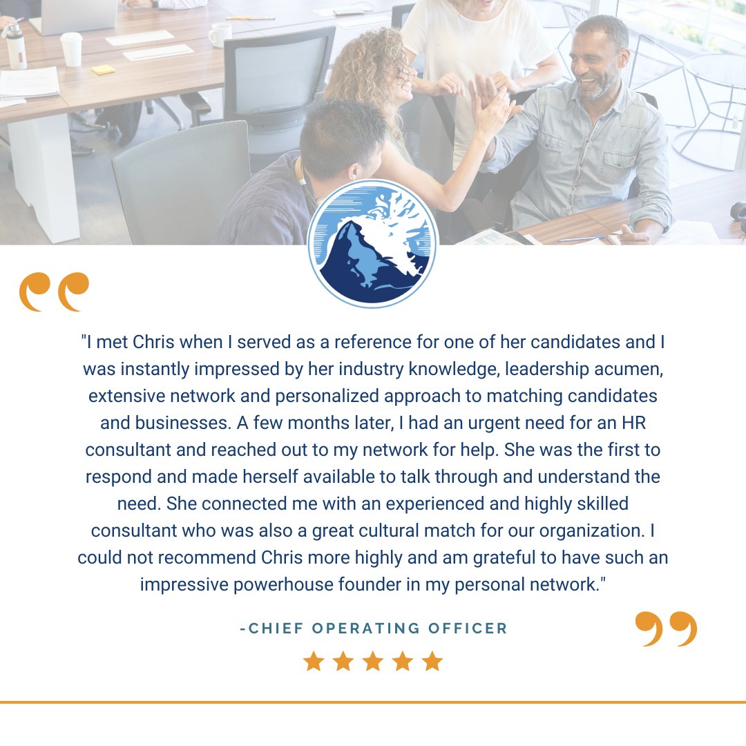 BigWaveRecruit's tweet image. Testimonials like these mean the world to me and to my business. It's a joy to serve incredible people who share similar values and mission. For more on who Big Wave serves, how we do it, and why, please visit: BigWave.com

#Recruiter #BusinessGrowthStrategy