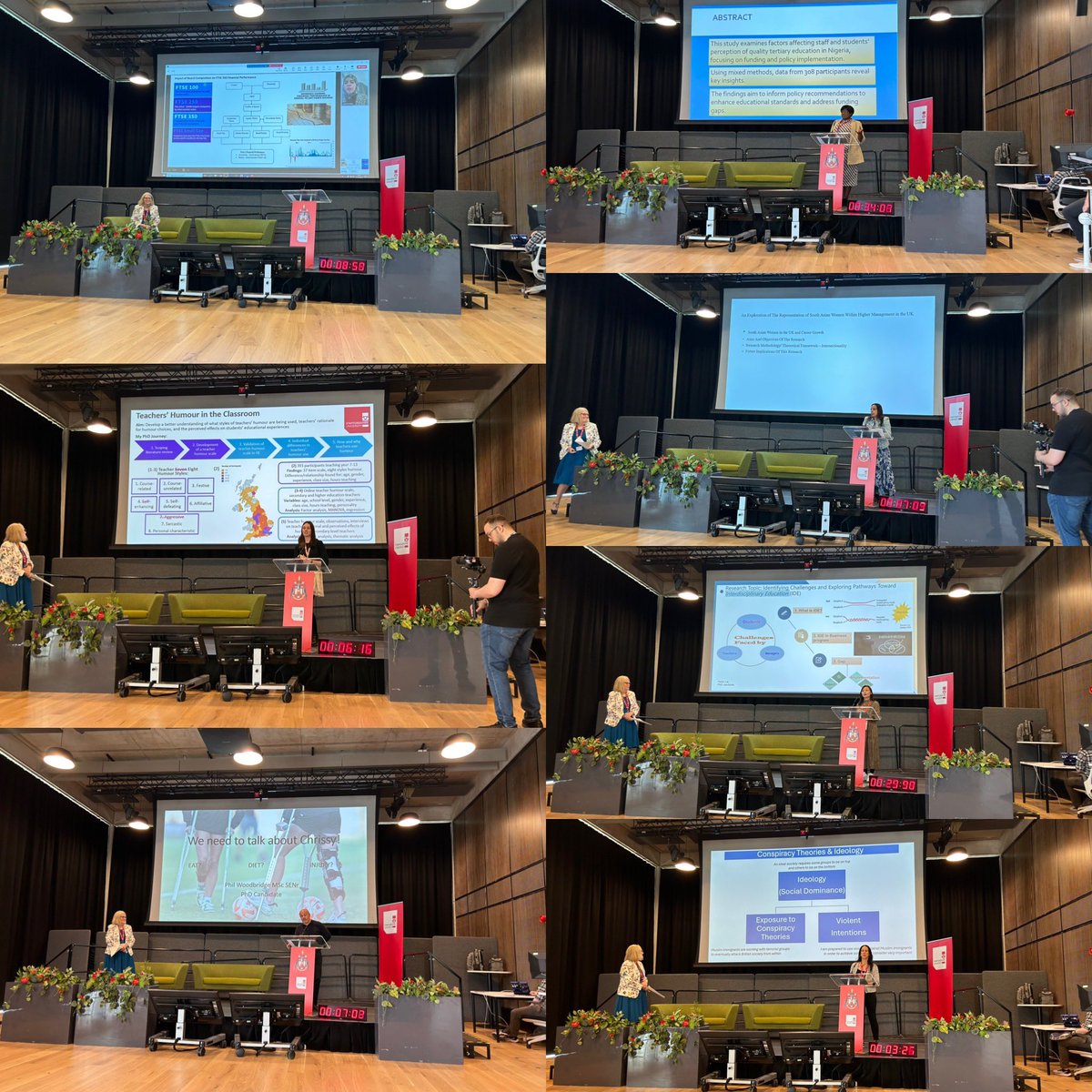 What an amazing 3MT competition! Huge well done to all our presenters - don’t forget to cast your vote! #StaffsRIEConf2024