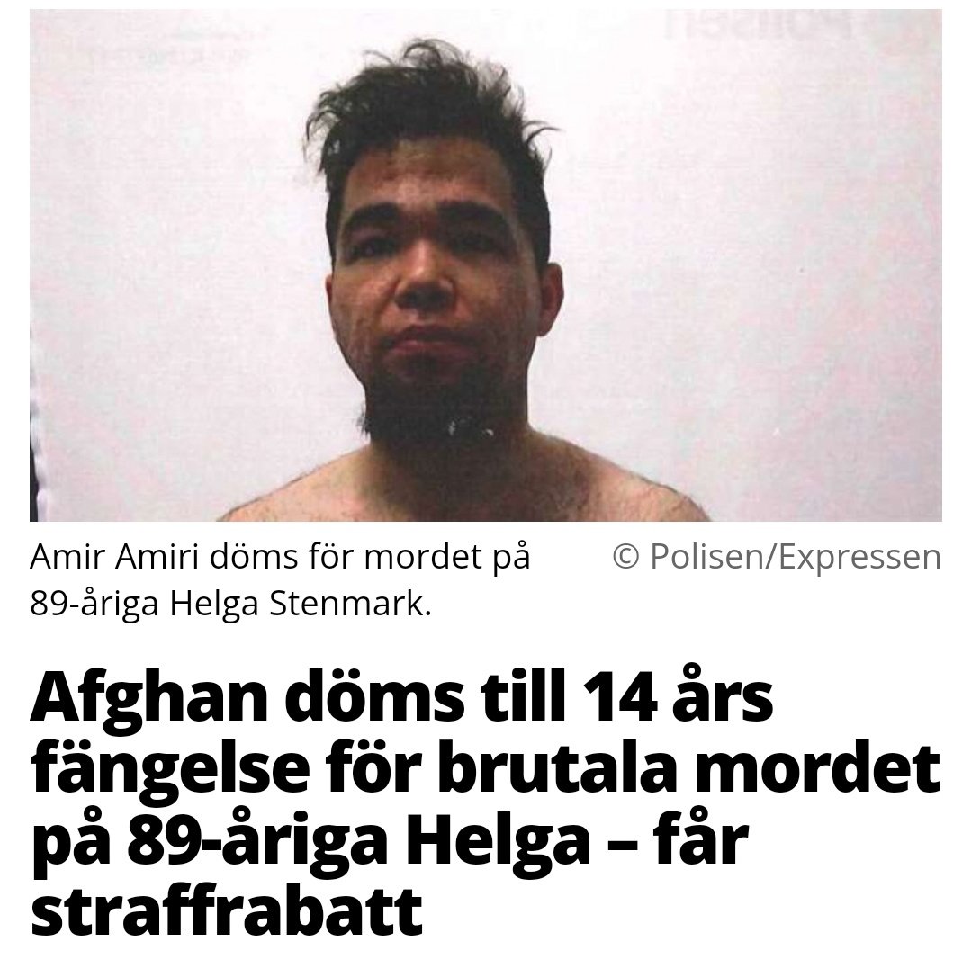 Montbardorcslyr's tweet photo. Det är grov rasism och nazism att sjunga "ut med utlänningarna". Farligt för sammanhållningen ".

Helga stampades ihjäl i ett sophus när hon skulle hämta sin rullator som hon parkerat där.

Men känn ingen ilska över massinvandringen,uttryck ingenting, för ord gör oxå ont! https://t.co/m1auPiavmB