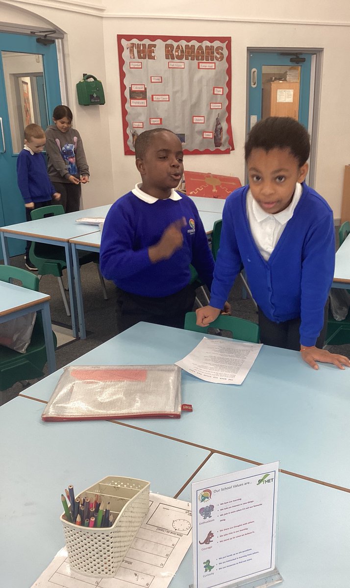 Fosse_TMET's tweet photo. In whole-class reading, 3BH are learning about performance poetry and are practising using the key features such as actions, facial expressions and their tone of voice. #fmreading https://t.co/TIM1NmJ6Qd