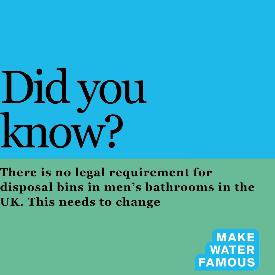 A UK campaign calling for the installation of incontinence bins in all men's public toilets highlights the hidden issue of male incontinence and the lack of support available for those who suffer from it

More on this story over at Make Water Famous&gt; ow.ly/hJ8f50ScZCx.