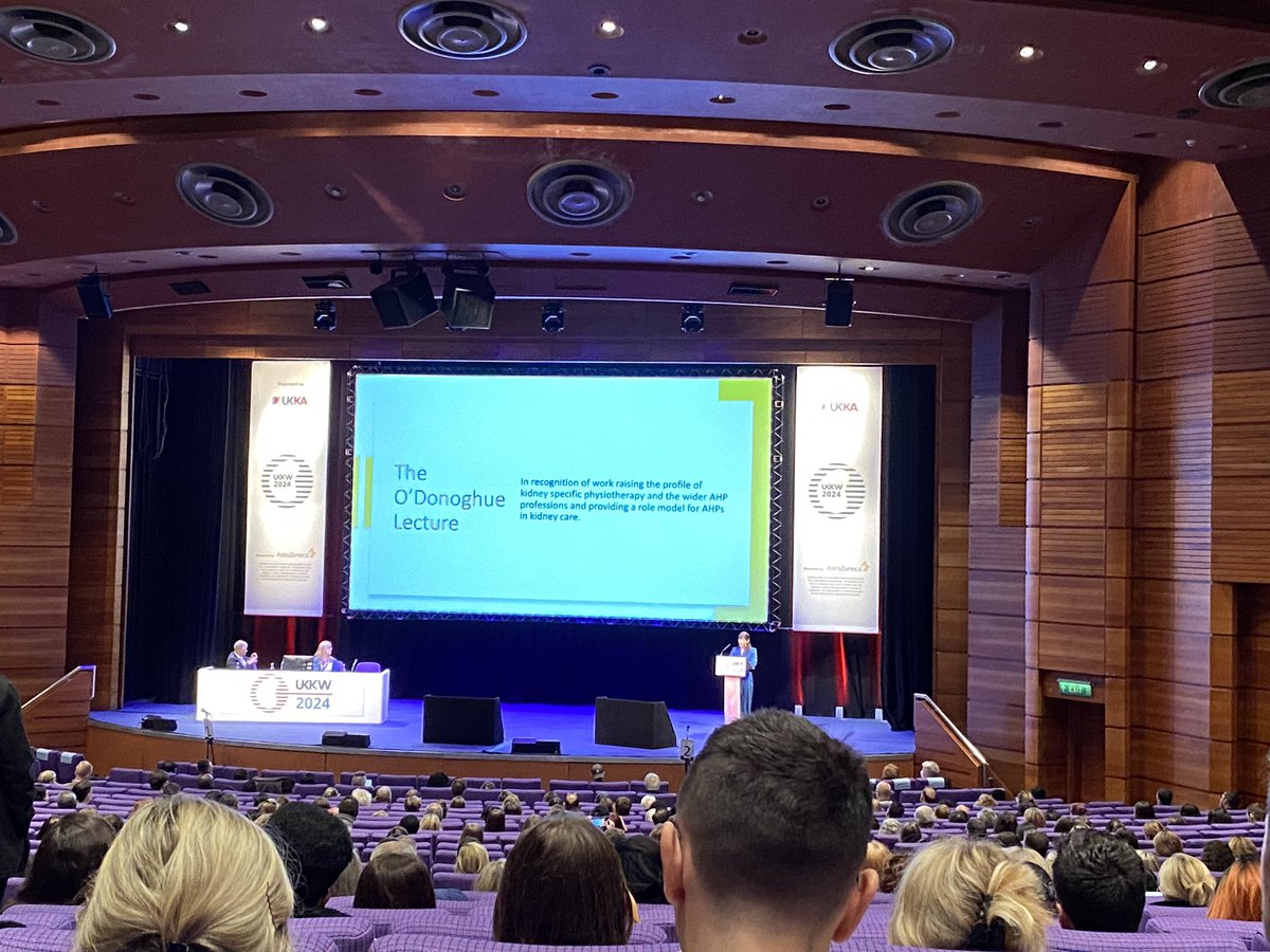 KidneyNW22's tweet image. Great to see Sharlene present the O’Donoghue lecture ❤️UKKW