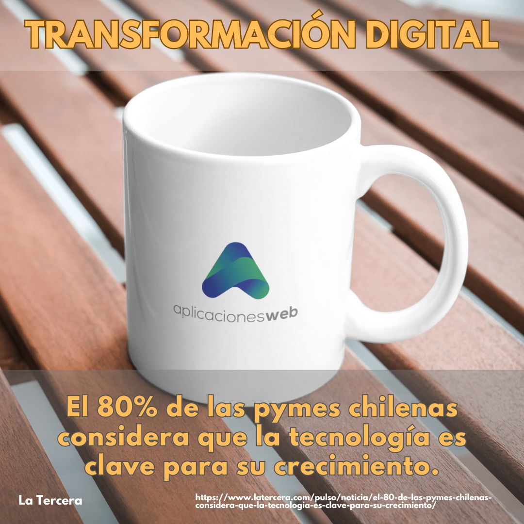 El 80% de las pymes chilenas considera que la tecnología es clave para su crecimiento #transformacióndigital #pymes #Chile #follow
