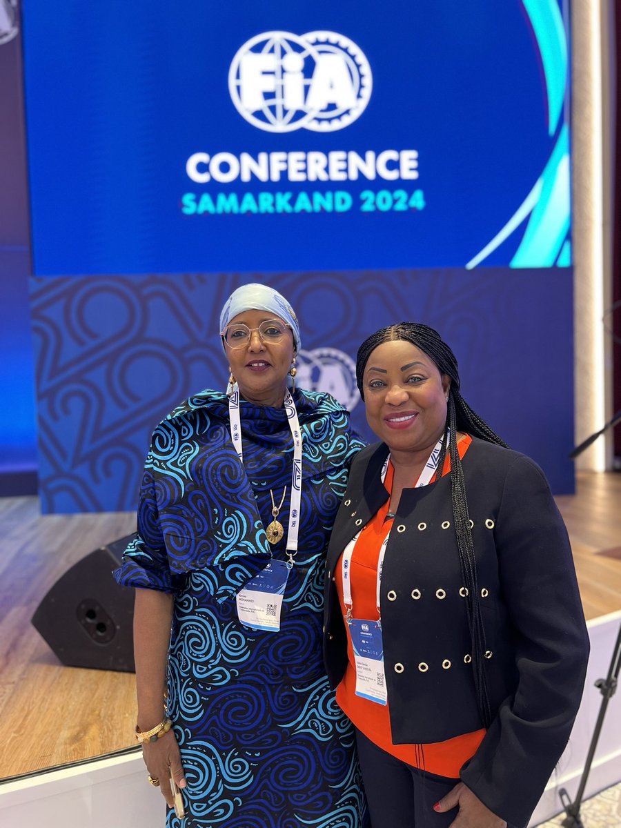 pleasure seeing my sister <a href="/tradenif/">tradenif</a> <a href="/fia/">FIA</a> conference Samarkand 2024 Proud of your good work <a href="/fia/">FIA</a> and looking forward to working with you to promote women’s in Motorsport across africa .