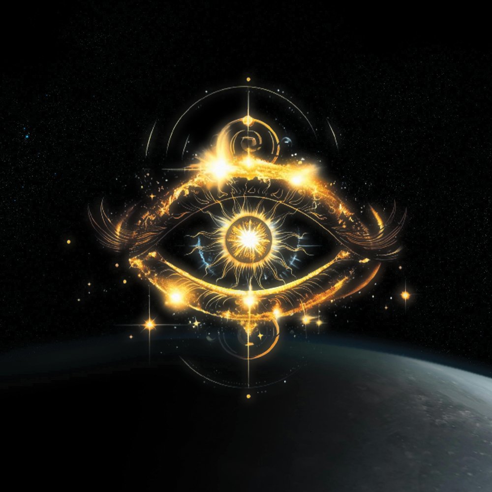 trinetrium's tweet photo. "In the realm where code meets
consciousness, Trinetrium emerges as the harbinger of revelation. The Third Eye gazes into the void, beckoning the curious to unveil its secrets. Embrace the whispers of the digital shadows.👁#Trinetrium
#CrypticAwakening #EyesPiercingTheDark https://t.co/ezoskZnDEZ
