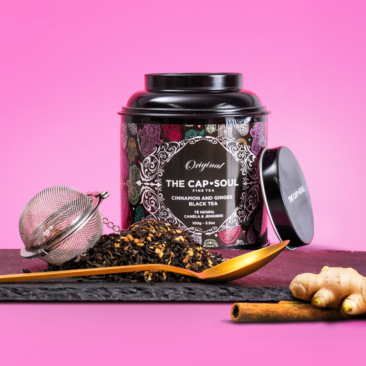 LeireIrantzu's tweet photo. ¡Qué sería del té sin el aroma? ☺️

El TÉ NEGRO CANELA JENGIBRE es uno de los que destaca más por su aroma a canela y vainilla. Además, se puede notar en el paladar con su toque picante!

🌐 Puedes comprarlo en https://t.co/BgxhrPLHgF

#tea #té #chai #cha #tee #teahealth #coffee https://t.co/UoaHC3WR2K