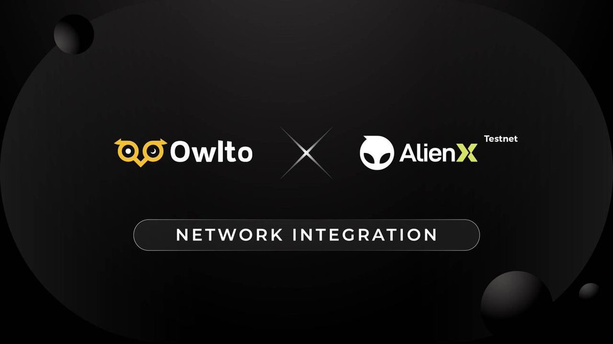 Owlto_Finance's tweet image. 👽⛓️ 𝐀𝐋𝐈𝐄𝐍𝐗 𝐇𝐚𝐥 𝐓𝐞𝐬𝐭𝐧𝐞𝐭 𝐈𝐧𝐭𝐞𝐠𝐫𝐚𝐭𝐢𝐨𝐧!

Glad to announce our integration with @ALIENXchain, a staking blockchain driven by AI node for NFT &amp;amp; game mass adoption.

👉Quest:
1️⃣Bridge ETH to ALIENX Hal Testnet via Owlto
2️⃣Earn $ALIEN for free $AIX Airdrop!
🔗…