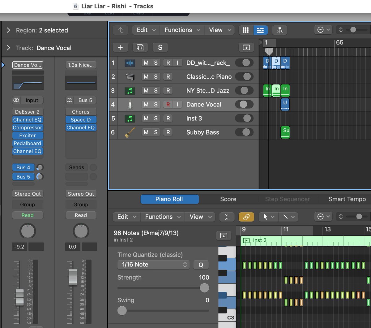 Oh Shit. Can't. Stop. Myself. 

#LiarLiarRishi