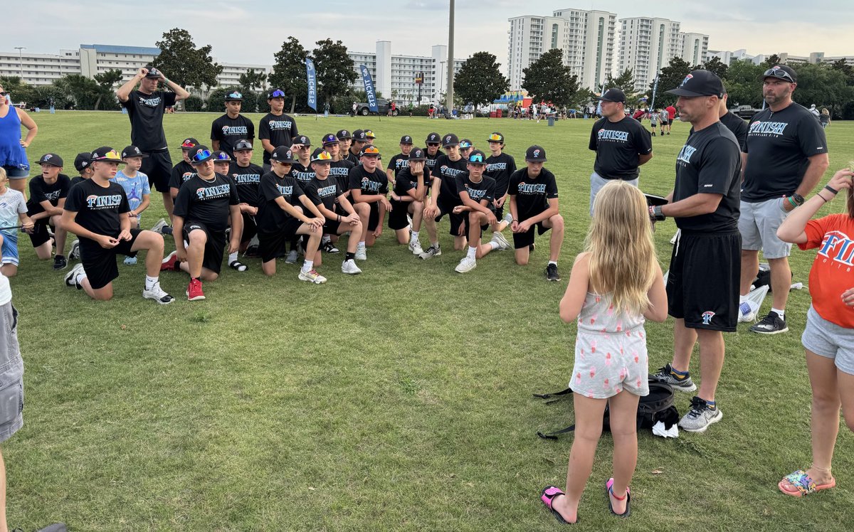Both 13u FINS Baseball teams traveled to Destin, FL to compete in a Perfect Game Tournament.  These guys participate in daily huddle time where they gather around God’s Word while training and competing at a high level.  That’s FCA Sports!
