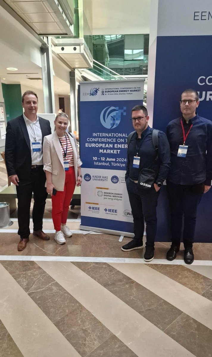 LESTLab's tweet image. 📸Live from #EEM24 🚀

Dynamic discussions are happening at the 20th International Conference on European Energy Markets in #Istanbul. 🌍🔋

Key topics: #energymarket design, #regulatorypolicies, #climatechange solutions, #hydrogen economy, and energy #citizenship