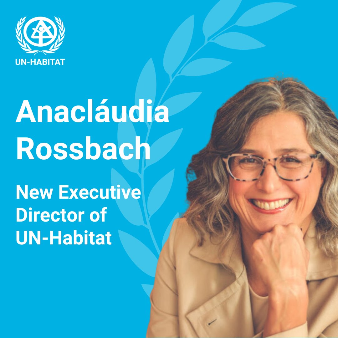 GWL Voices (@gwlvoices) on Twitter photo 🎉 Congratulations to <a href="/AnacludiaRossb1/">Anacláudia Rossbach</a>, the new Executive Director of @UNHabitat! As #GWLVoices, we are delighted to see another woman leading this organization and eager to witness the positive impact female leadership brings to multilateralism! #WomenInMultilateralism 🎉 Congratulations to <a href="/AnacludiaRossb1/">Anacláudia Rossbach</a>, the new Executive Director of @UNHabitat! As #GWLVoices, we are delighted to see another woman leading this organization and eager to witness the positive impact female leadership brings to multilateralism! #WomenInMultilateralism