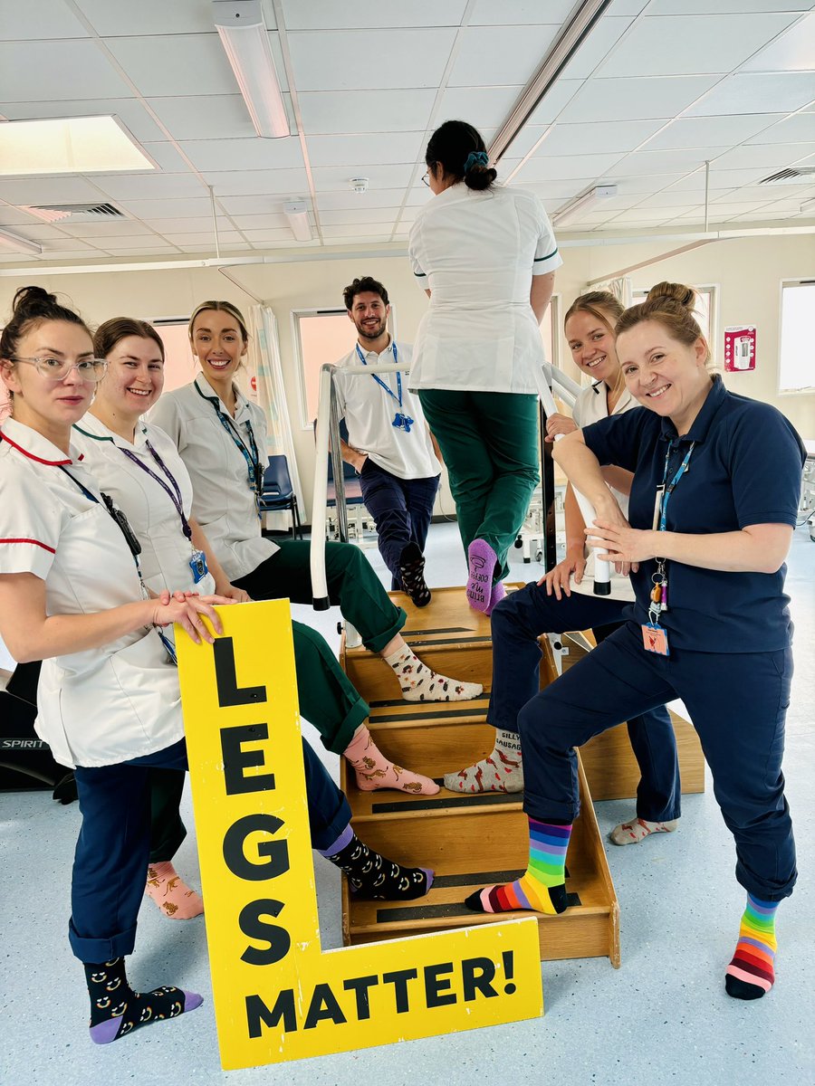 Funky sock day raising awareness for #legsmatterweek! Love your legs!