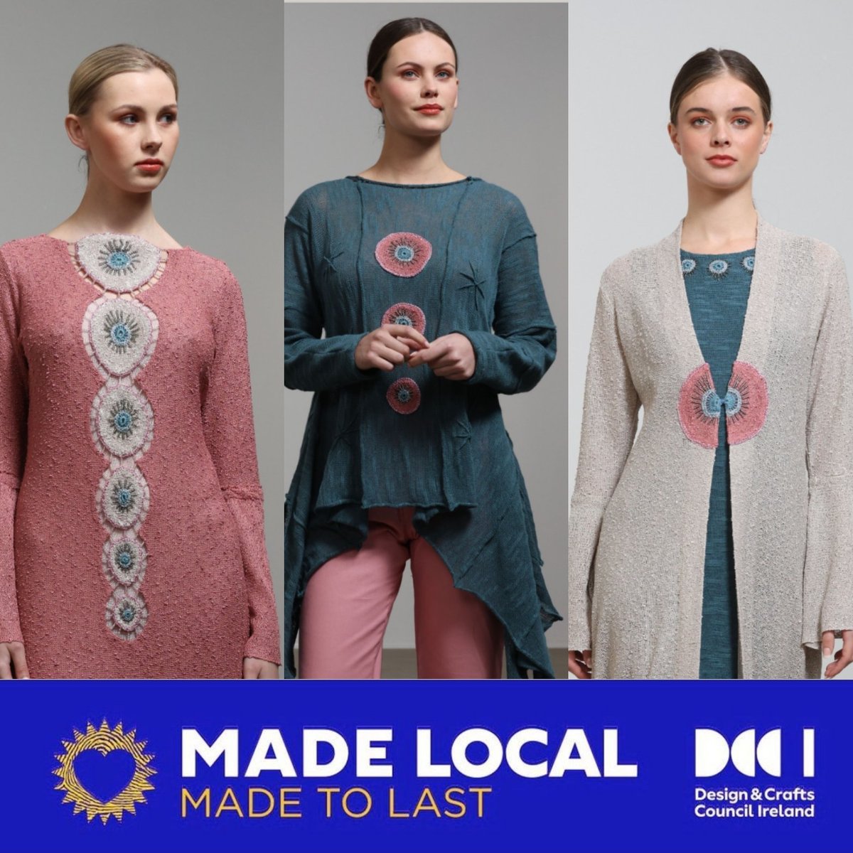 carolineknits's tweet image. Goes without saying 💙🩷💙
#irishknitwear #madelocal #madetolast @DCCIreland