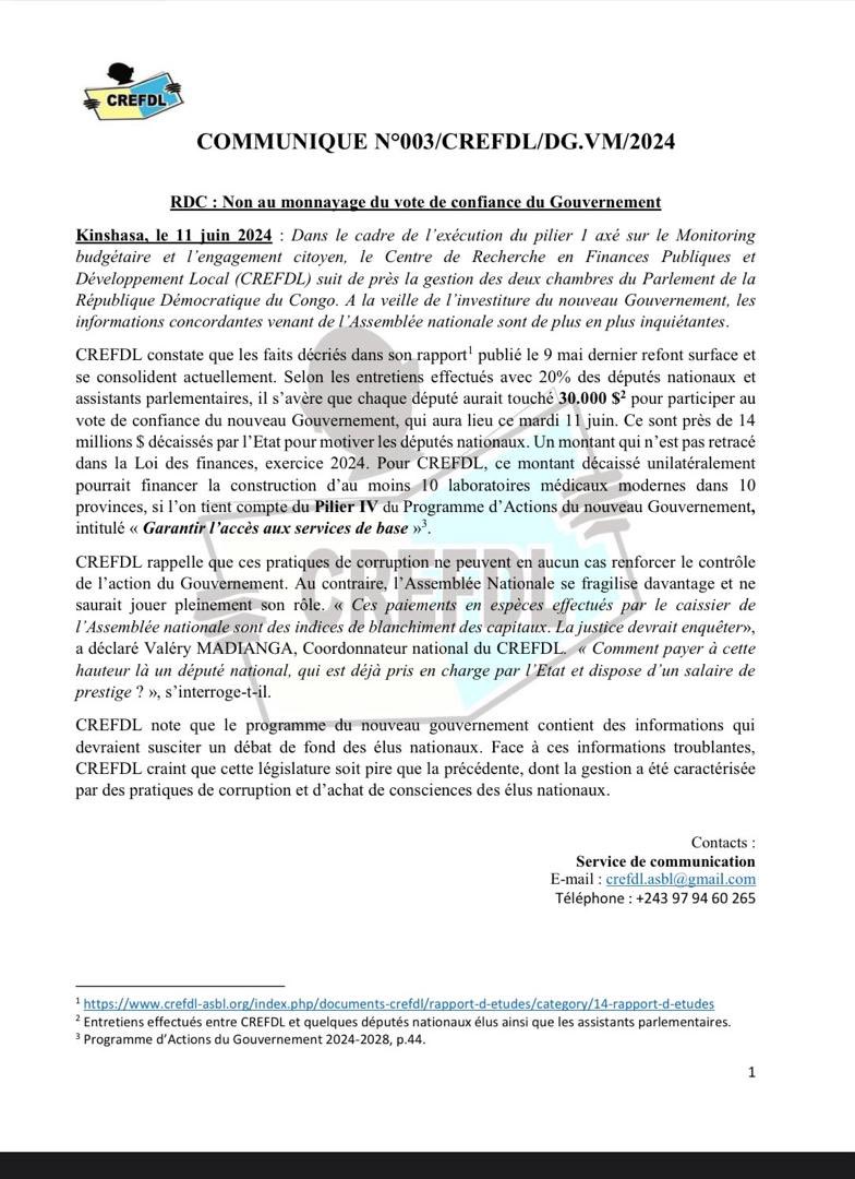 VoiceDrc43's tweet photo. 🚨L'USN/Tshisekedi donne 30.000 dollars par député pour investiture Mme @SuminwaJudith soit 14 millions de dollars donc même les soit disant députés de l’opposition républicaine ou encore opposition proche du pouvoir ont reçu le paquet.Pour que personne n'en pretexte l'ignorance! https://t.co/JYSWZCOkSi