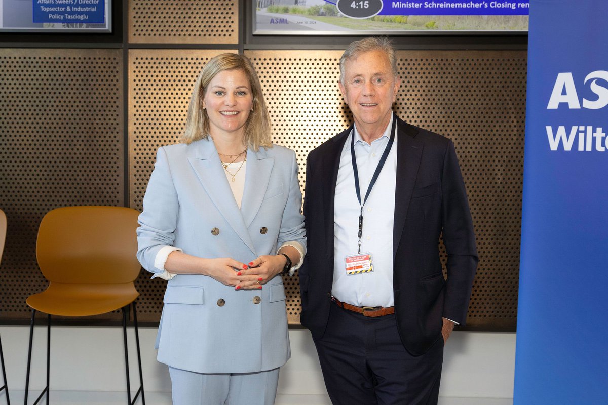 Liesje Schreinemacher (@lschreinemacher) on Twitter photo Good meeting with <a href="/GovNedLamont/">Governor Ned Lamont</a> in Connecticut to strengthen our semiconductor and photonics partnership. Their production experience in high-tech components is vital. We also discussed the Dutch role in their energy transition, including the construction of offshore wind parks. Good meeting with <a href="/GovNedLamont/">Governor Ned Lamont</a> in Connecticut to strengthen our semiconductor and photonics partnership. Their production experience in high-tech components is vital. We also discussed the Dutch role in their energy transition, including the construction of offshore wind parks.