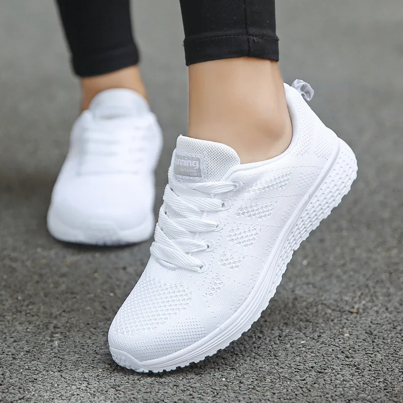 Comfortable &amp; Stylish Women's Mesh Sneakers #WomenFashion #CasualShoes #BreathableSneakers #MeshShoes #WhiteFootwear #GymShoes #VulcanizedShoes #SneakerStyle 
Get - s.click.aliexpress.com/e/_DeTsQpH