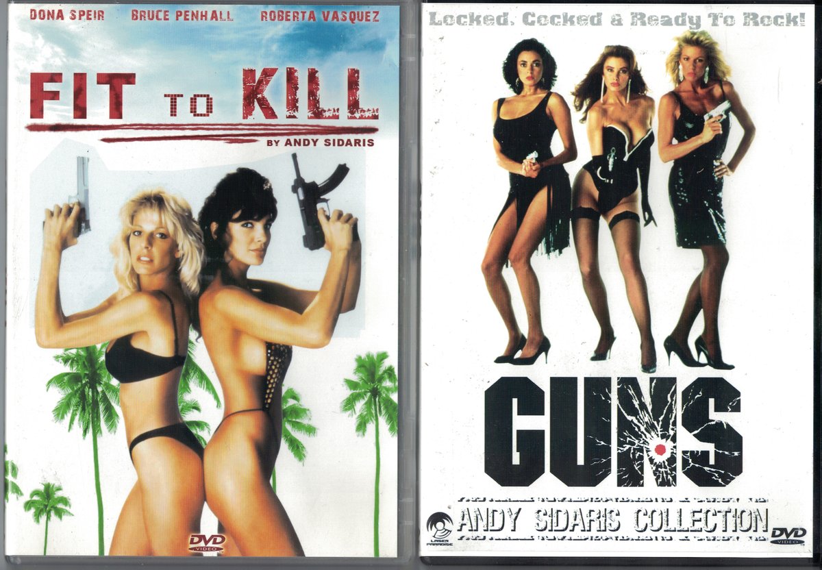Rekotiger1's tweet photo. oh schön, neues Filmfutter ist eingetroffen.
#bulletsbombsandbabes #andysidaris https://t.co/shp77cDPYu