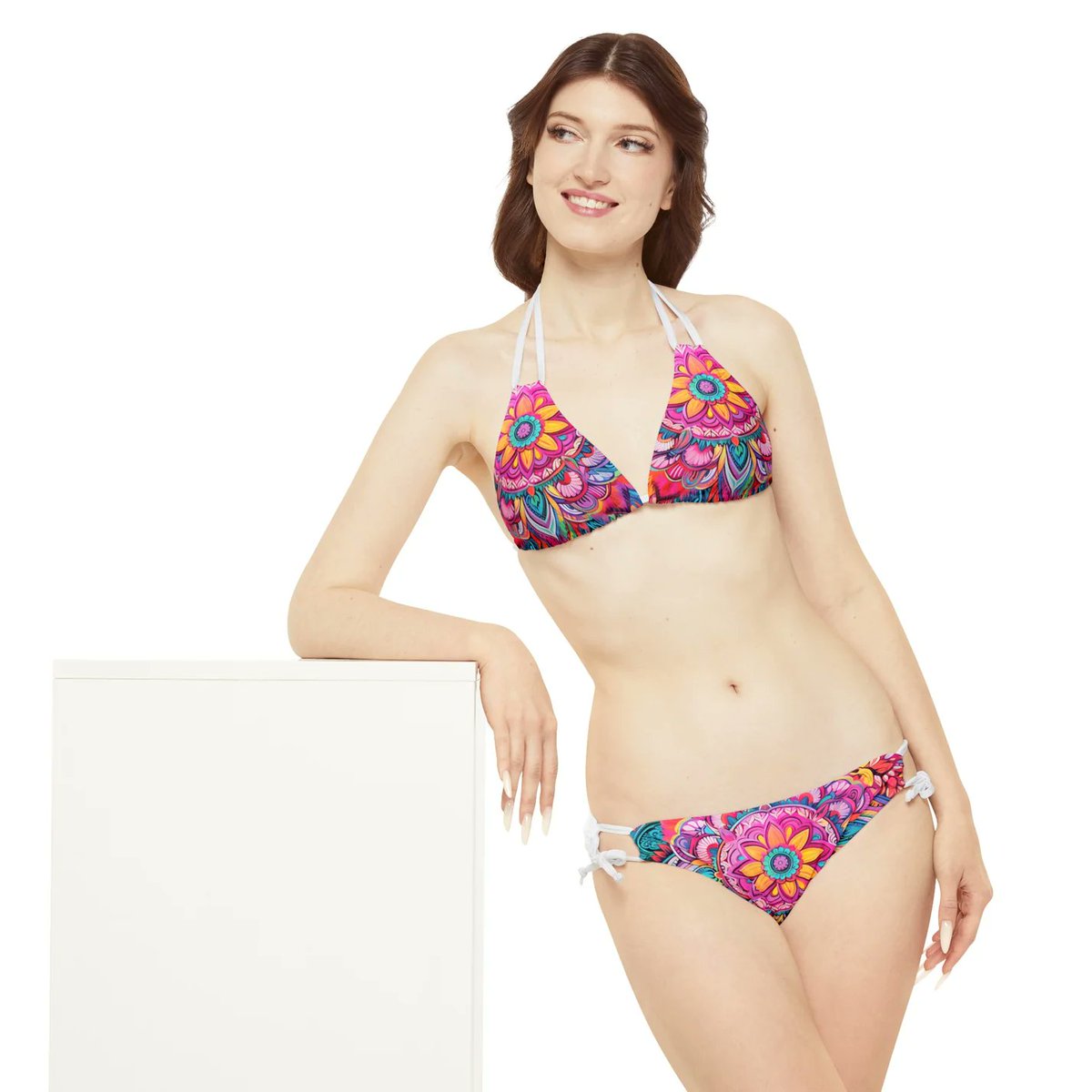GrandBoho's tweet photo. 🌸 Dive into summer with our Vibrant Floral Strappy Bikini Set!

 Embrace the boho spirit with bold prints, luxurious fabrics, and adjustable comfort. 

Perfect for all your sunny adventures! ☀️ 

Shop now and make a splash! 🌊

#Grandboho #bikini #Swimwear #SummerStyle https://t.co/LklqLC1byp