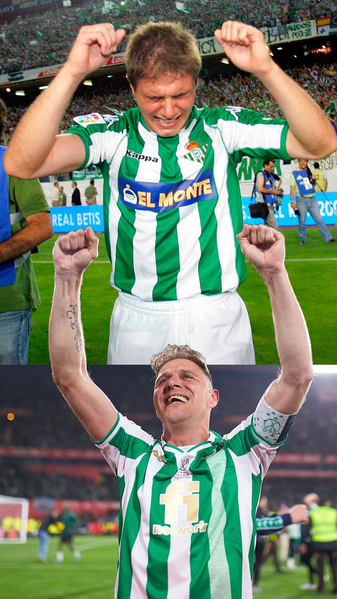 RealBetis's tweet image. 2⃣ momentos 📅
2⃣ fotos icónicas 📸
1⃣ misma pasión 💚