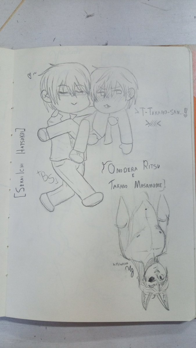 PSpyinx's tweet photo. (82/366) Final de período na faculdade tá foda, mas estarei deixando aqui o Takano indo almoçar 🪿
(Feat desenho do meu amigo ali em baixo)
#sekaiichihatsukoi #onoderaritsu #takanomasamune #fanart https://t.co/nwmLlvVWeh