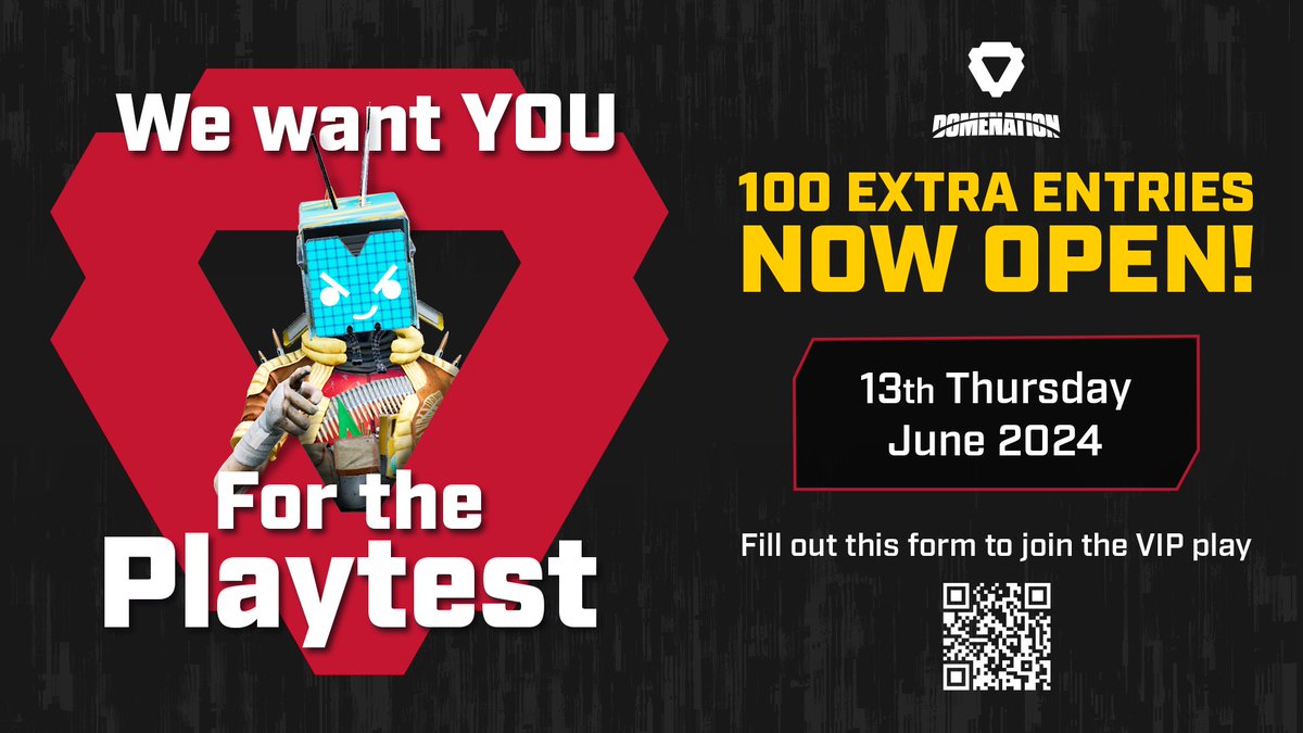 🚀 Last chance to meet Bippie in the Dome! 🎮

Join our closed beta on Thursday, June 13th. 

Complete the form before 4pm CET / 2pm UTC.

Enter here 👉 forms.gle/qb7BXY59C5GohH…