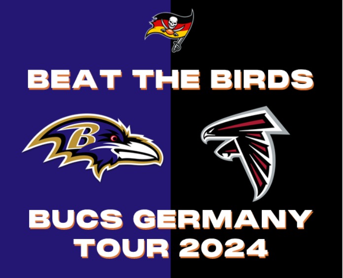 BucsGermany's tweet image. Watch out! The Germans come!
Die #BucsGermany werden die @Buccaneers bei den Heimspielen gegen die Ravens und Falcons in Tampa supporten! Wenn Ihr dabei sein wollt,meldet Euch bei uns (bucsgermany.de) und wir nehmen Euch in den Info-Verteiler #wirsinddiekrewe  #bierfest