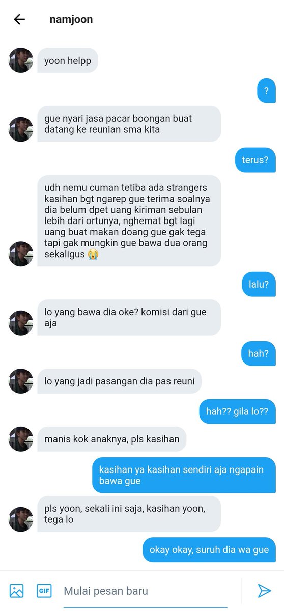 xaneuphoria's tweet photo. yoonmin short au.

; save me.

— jimin kira hari itu adalah hari terakhirnya dapat menghembuskan nafas di dunia, namun siapa sangka rencana semesta ternyata lebih dari sekedar doa yang ia langitkan. https://t.co/QMGm1y3od4