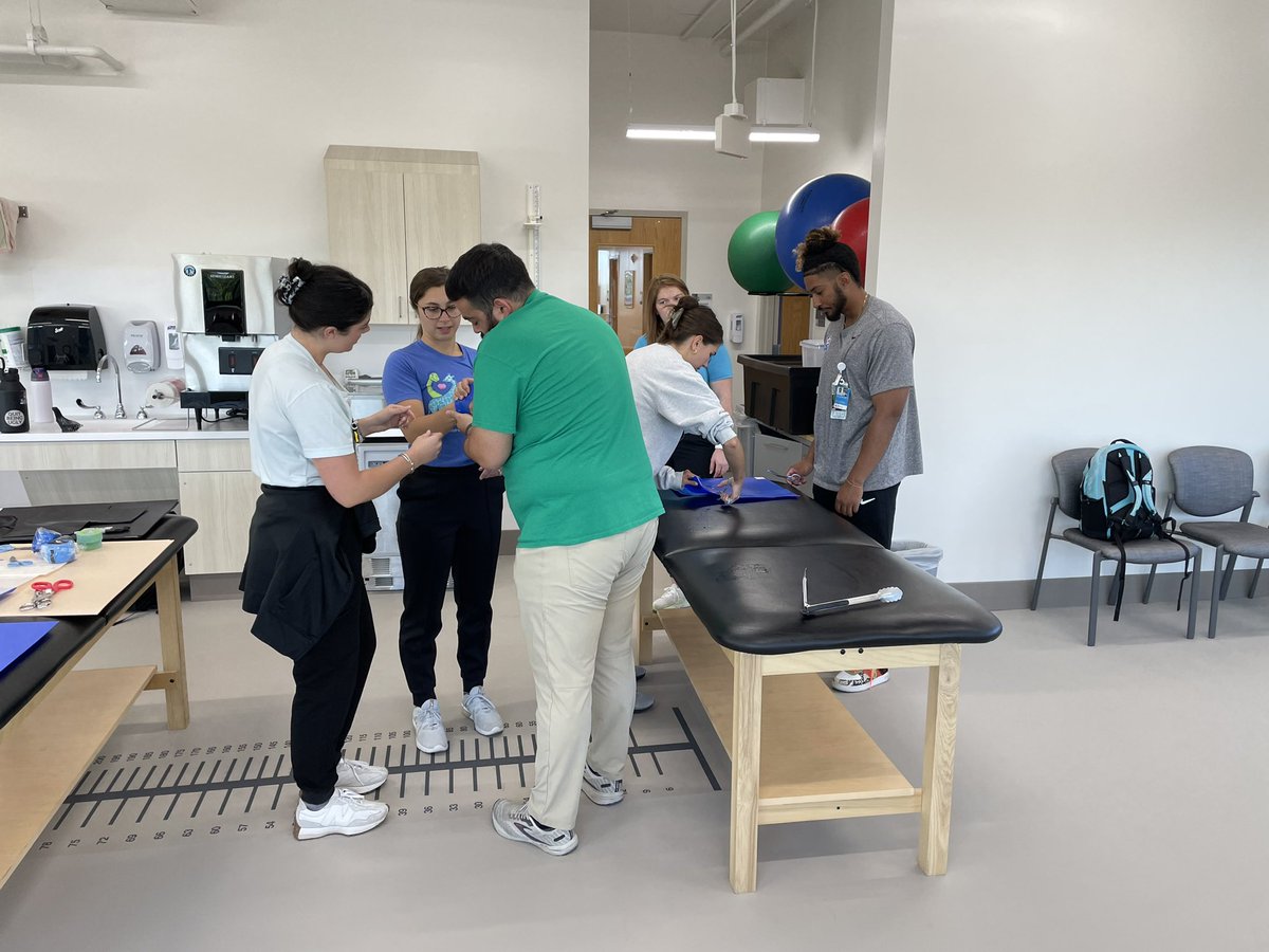 Jason A. Hugentobler (@jah_sportspt) on Twitter photo Great collaboration for a splinting lab with our <a href="/SportsMed4Kids/">Cincinnati Children's Sports Medicine</a> staff leading our <a href="/CincyKidsOTPT/">Cincy Childrens OTPT</a> sports and orthopedic #physicaltherapy residents Great collaboration for a splinting lab with our <a href="/SportsMed4Kids/">Cincinnati Children's Sports Medicine</a> staff leading our <a href="/CincyKidsOTPT/">Cincy Childrens OTPT</a> sports and orthopedic #physicaltherapy residents