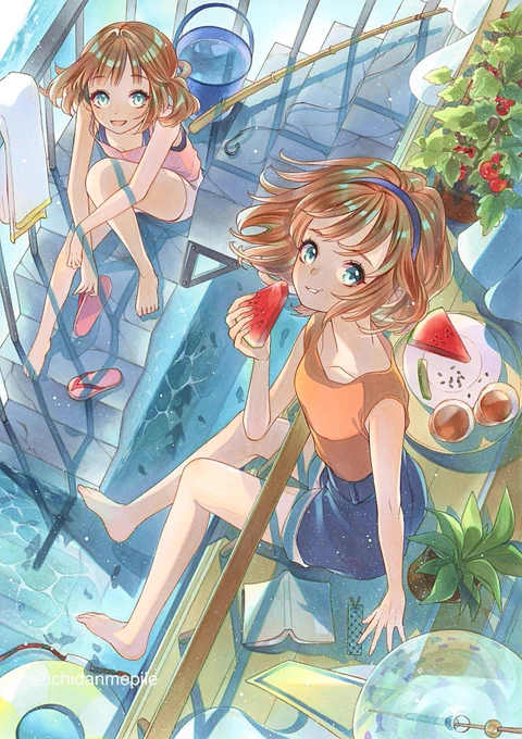 #暑いのでひやっとする絵を貼る