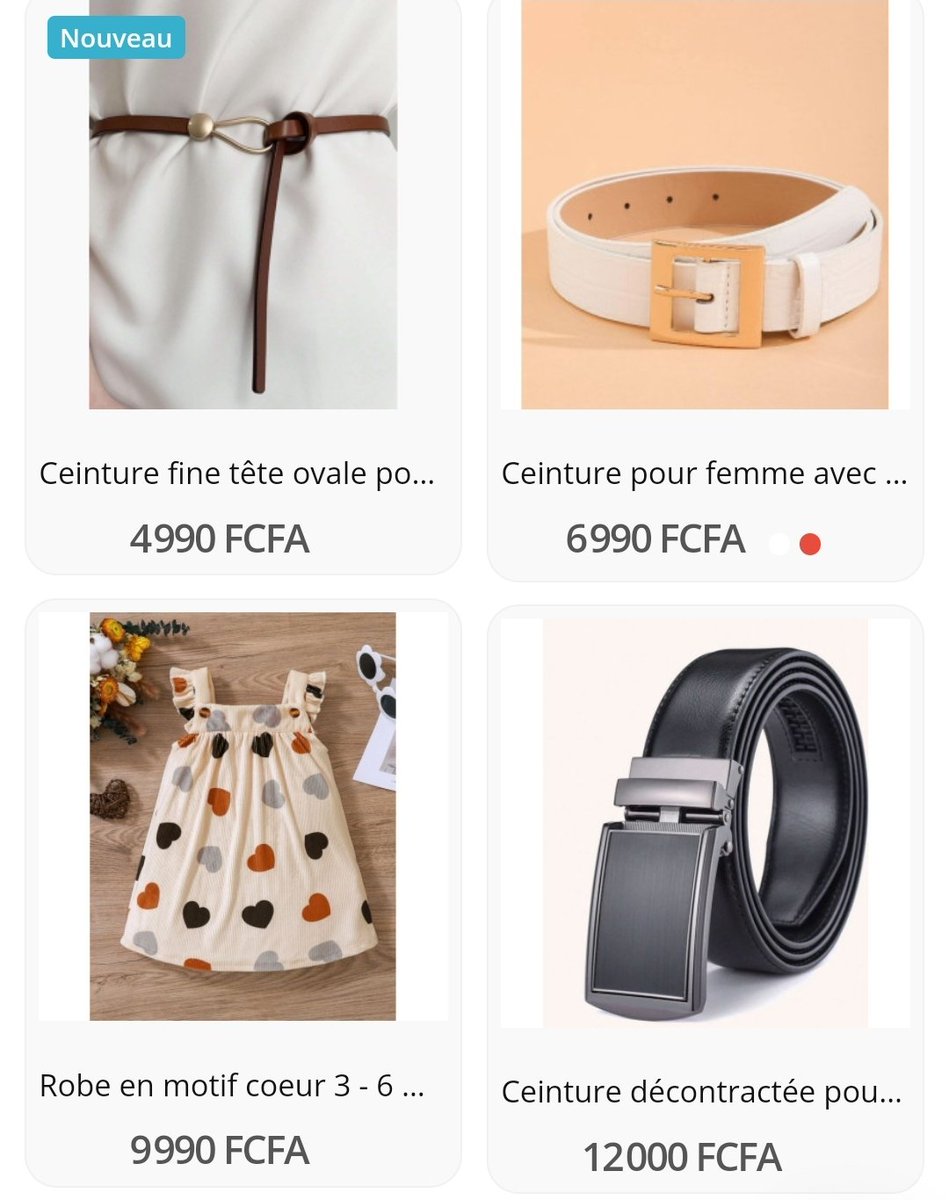 Grande promo #Tabaski 20% de réduction sur une collection de produits sélectionnés pour rendre la fête plus belle avec le code promo TABASKi45  ! #Nankaro #Nankarii #Niger