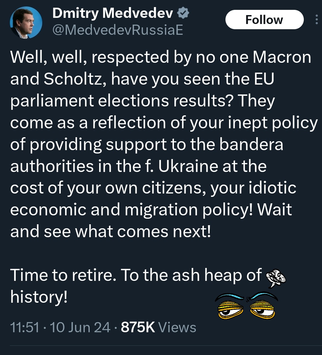 KinwonderlandK's tweet image. Russians leaders are real CROOKS, ill-mannered and ruthless. No doubt to understand Macron after 2 yrs hard effort to negotiate for PEACE with these morons NO HOPE at all. That&apos;s why he has to 
switch from dove to hawk on Russia&apos;s invasion of Ukraine.  #stopRussiaaggression