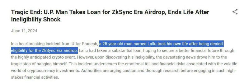 If <a href="/binance/">Binance</a> list $ZK from the murderer  <a href="/zksync/">ZKsync (∎, ∆)</a> then be aware of the community