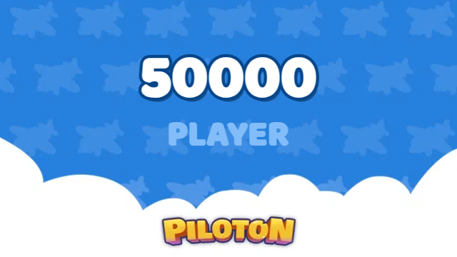 🔥 New milestone! We've gathered 50,000 pilots! 🥳

🫡 This achievement is the result of the collective effort of the entire community. Thanks to everyone for your contributions to Piloton. But remember, this is just the beginning. Our goal is to make it easy for more people to