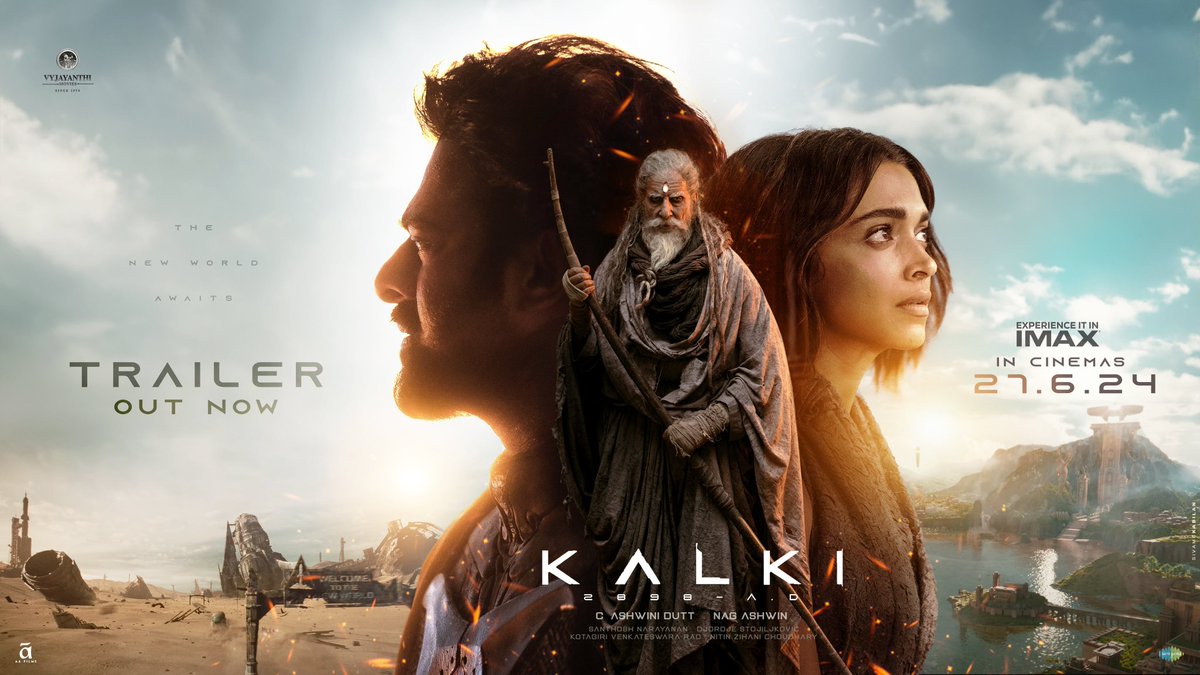 Krish Jagarlamudi (@dirkrish) on Twitter photo Kudos to <a href="/nagashwin7/">Nag Ashwin</a> & <a href="/VyjayanthiFilms/">Vyjayanthi Movies</a> for surpassing all expectations with #Kalki2898ADTrailer 💐🙏🏻 The trailer is a masterclass in CINEMATIC BRILLIANCE, showcasing a world that’s as grand as it is magical. Now counting down to #JUNE27 to witness #EpicCinema with #Bhairava Kudos to <a href="/nagashwin7/">Nag Ashwin</a> & <a href="/VyjayanthiFilms/">Vyjayanthi Movies</a> for surpassing all expectations with #Kalki2898ADTrailer 💐🙏🏻 The trailer is a masterclass in CINEMATIC BRILLIANCE, showcasing a world that’s as grand as it is magical. Now counting down to #JUNE27 to witness #EpicCinema with #Bhairava