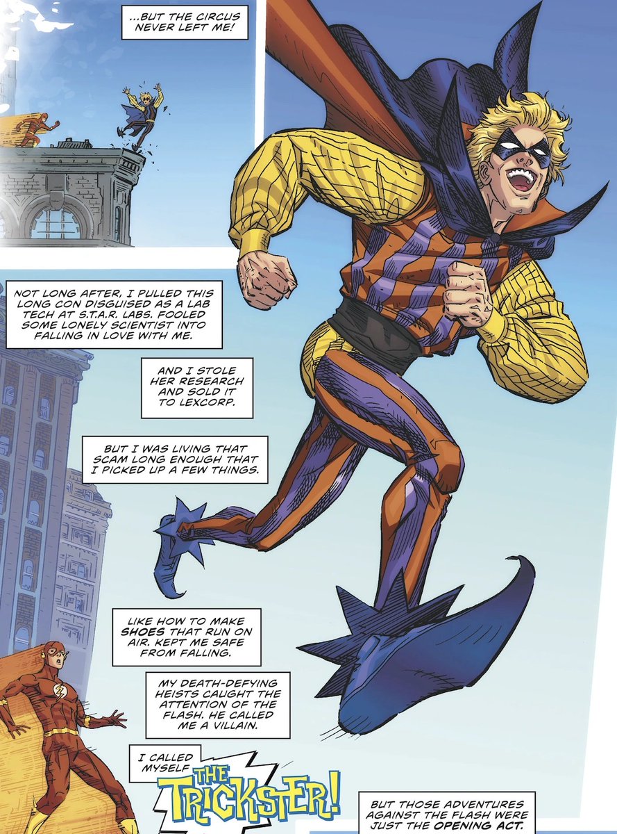 comixmenpodcast's tweet photo. #MartesDeSupervillanos Hoy #TheTrickster
1a. Aparición: The Flash Vol. 1 No. 113 con fecha de portada de julio de 1960.
Creadores: #JohnBroome y #CarmineInfantino
#JamesJesse #Flash #FlashRogues #DCComics #DCUniverse #DCSupervillains #DC https://t.co/A3UGIwYxBX