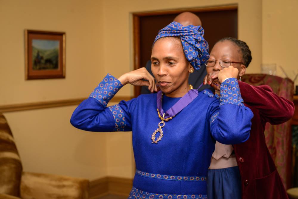 "We express our sincere gratitude for the esteemed Queen Mother's steadfast commitment to addressing the socio-economic challenges that impact our nation. Her dedication and tireless efforts in striving to foster a better future for all vulnerable Basotho. #hermajesty