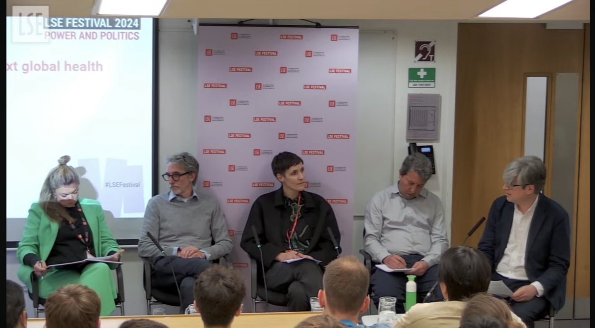 Elize Massard (@emassard) on Twitter photo LIVE NOW! #lsefestival
Great discussion on “How can countries prepare for the next global health crisis? LSE Festival: Power and Politics”
Dr Tine Hanrieder
Dr Ulrich Sedelmeier
Professor Ken Shadlen (<a href="/LSE_ID/">LSE International Development</a>)
Dr Clare Wenhan (<a href="/clarewenham/">Clare Wenham</a>)
youtube.com/live/-P_cixqsv… LIVE NOW! #lsefestival
Great discussion on “How can countries prepare for the next global health crisis? LSE Festival: Power and Politics”
Dr Tine Hanrieder
Dr Ulrich Sedelmeier
Professor Ken Shadlen (<a href="/LSE_ID/">LSE International Development</a>)
Dr Clare Wenhan (<a href="/clarewenham/">Clare Wenham</a>)
youtube.com/live/-P_cixqsv…