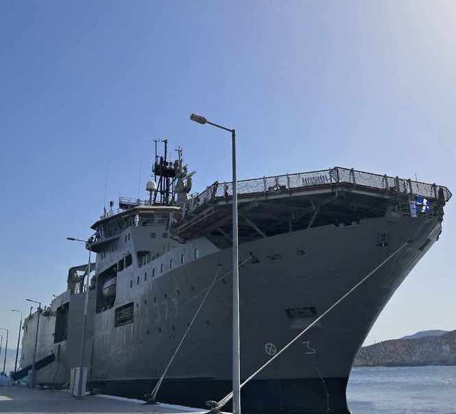 📢 Τελετή ονοματοδοσίας και ένταξης στο ΠΝ του 4ου ΠΓΥ «Περσέας», για την υποστήριξη του Στόλου μας, παρουσία της Προέδρου της Δημοκρατίας Κατερίνας Σακελλαροπούλου. 
👉 Περισσότερα: tinyurl.com/2h2f9tw4
<a href="/HellenicNavyGR/">HellenicNavyGR</a>