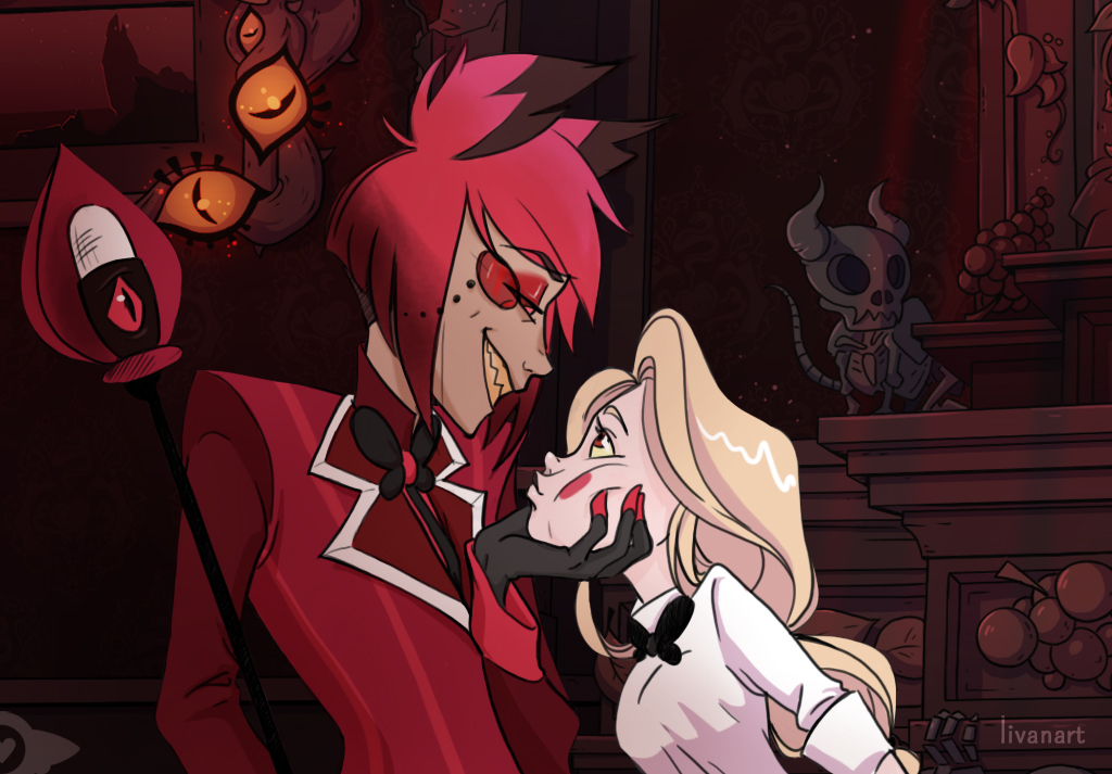 Couldn't sleep last night so I made this. 

#Hazbinhotel #alastor #hazbinfanart #charlastor