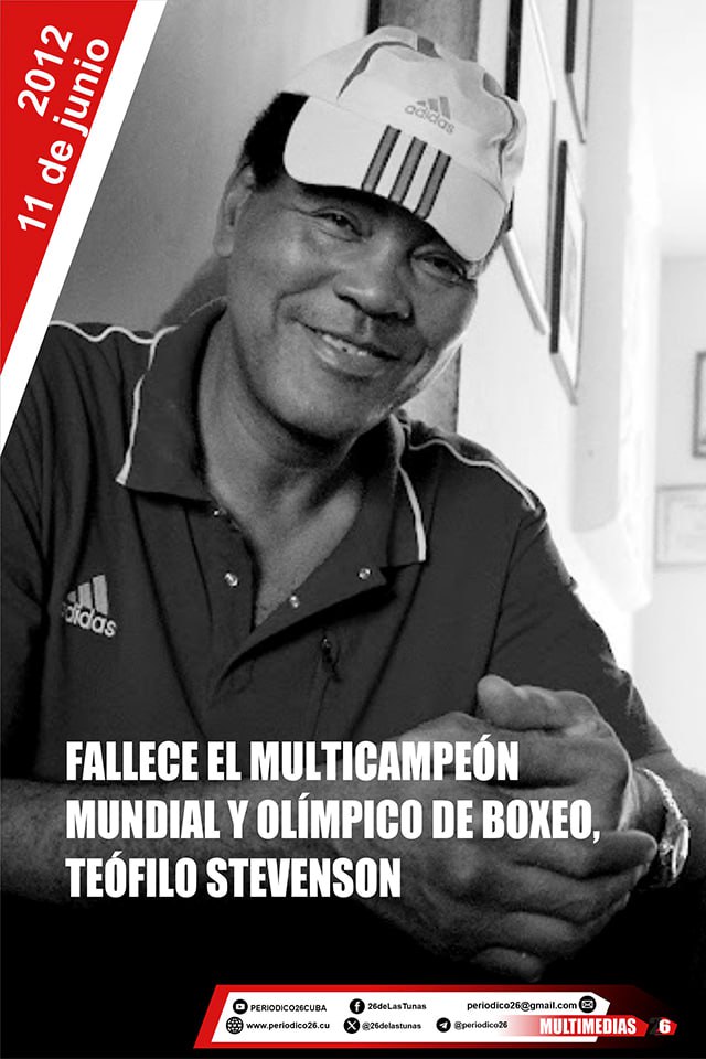 AdrinManuelHec1's tweet photo. 👉Nuestro perenne homenaje al mejor boxeador supercumpleto amateur de todos los tiempos🇨🇺🥊 #OrgulloTunero🌵 #LasTunas #Cuba #TeófiloStevenson
https://t.co/dAXOTrrnI1 https://t.co/CEgNKVtr6n