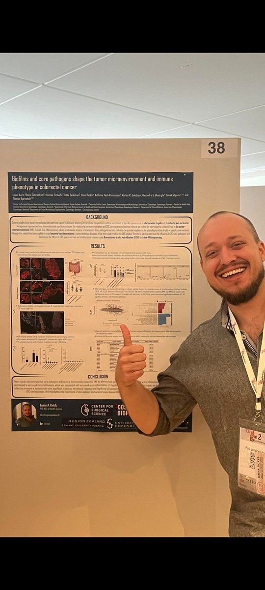 Kvichers's tweet image. Excited (evident from the picture) to present the results from my PhD at @OralGut