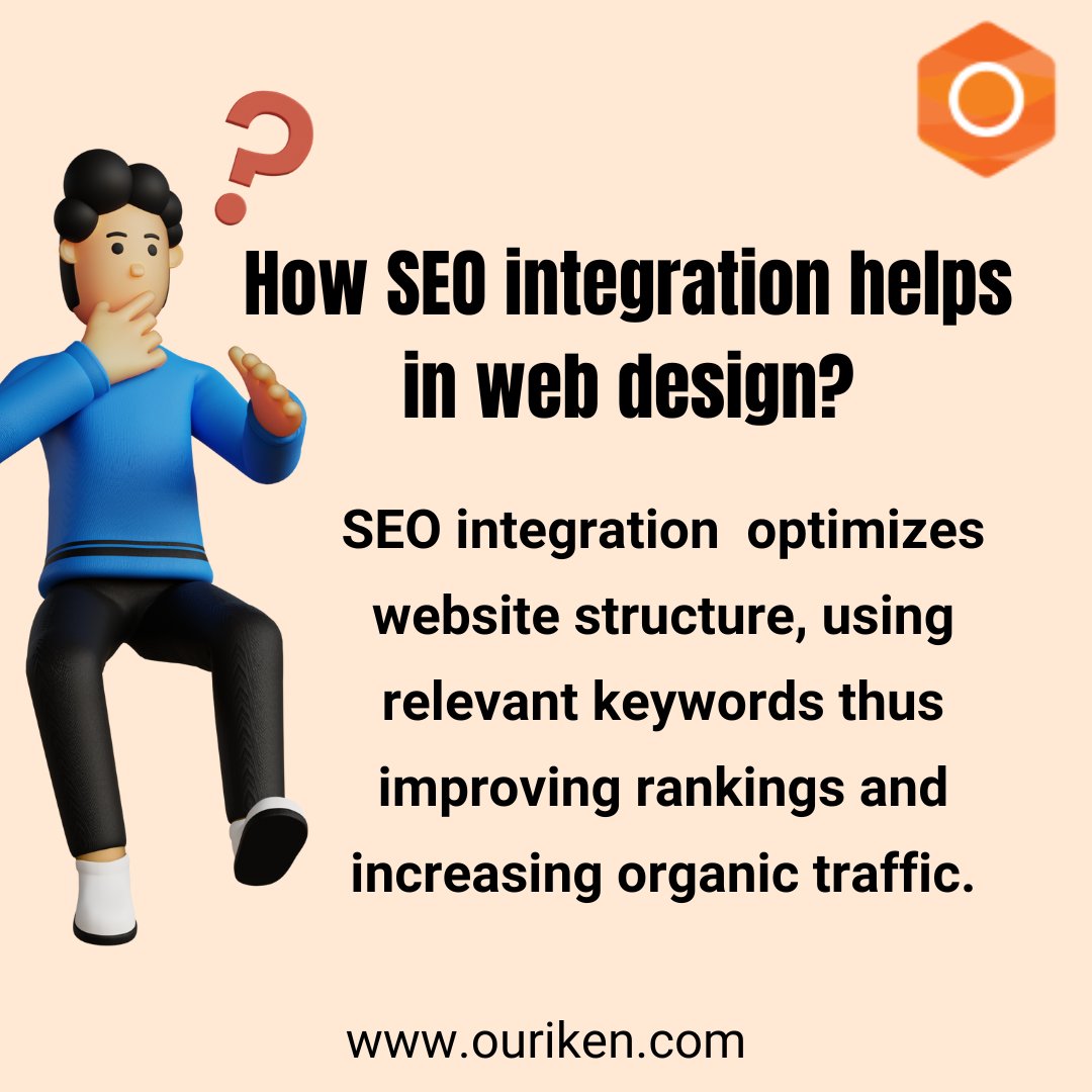 Our_iken's tweet image. How SEO integration helps in web design?
SEO integration  optimizes website structure, using relevant keywords thus improving rankings and increasing organic traffic.

To know more visit our website 👉 ouriken.com

#webdesignservices #WebsiteDesign #webdesignmumbai